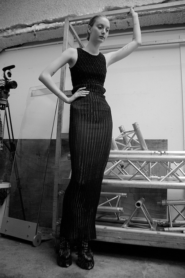 Iris Van Herpen AW15 Dazed backstage womenswear 16