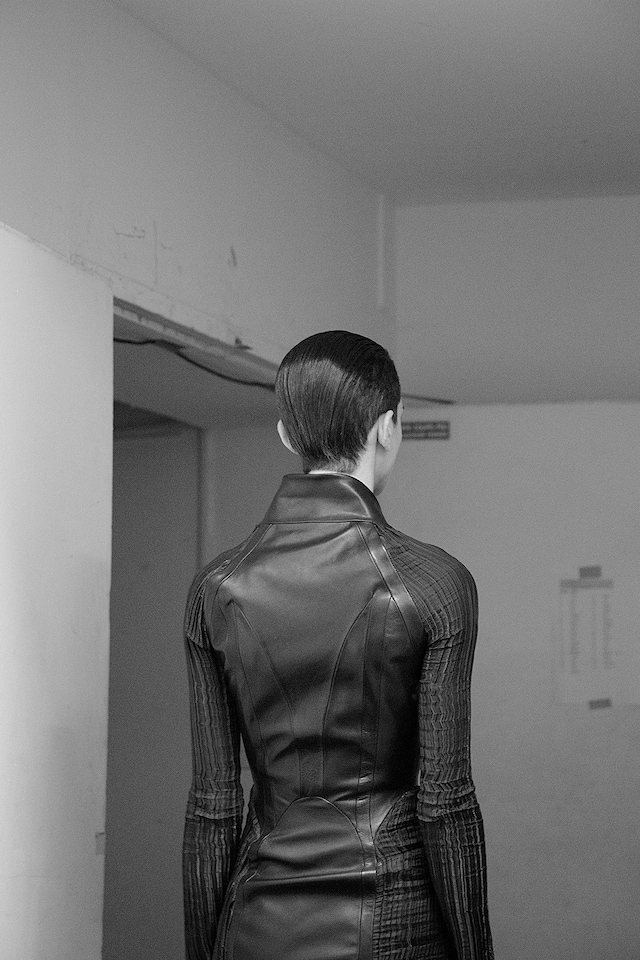 Iris Van Herpen AW15 Dazed backstage womenswear 18