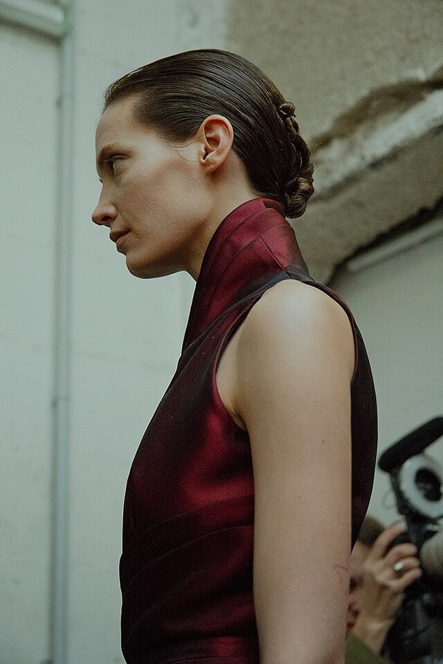 Iris Van Herpen AW15 Dazed backstage womenswear 20