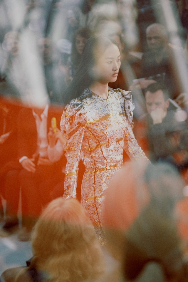 Louis Vuitton AW15 Dazed runway womenswear sequin 12