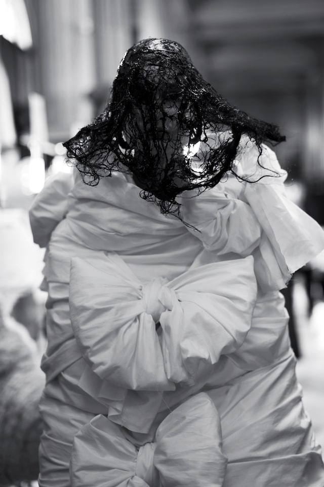 Comme des Gar&#231;ons AW15 Dazed backstage womenswear 6