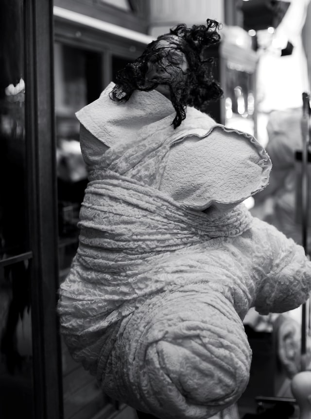 Comme des Gar&#231;ons AW15 Dazed backstage womenswear 3