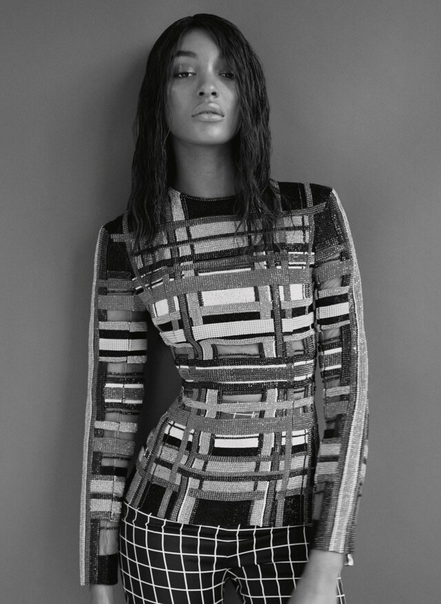Balmain Brit girl army Jourdan Dunn SS15 Olivier Rousteing 3