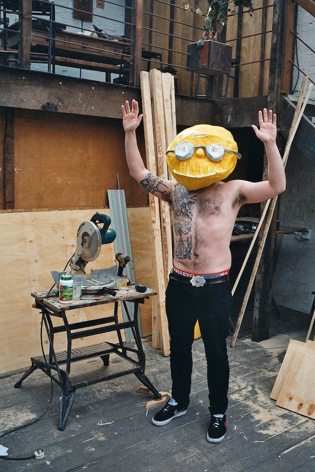 A Day with Moleman, Andrew Ellis, Dazed 9