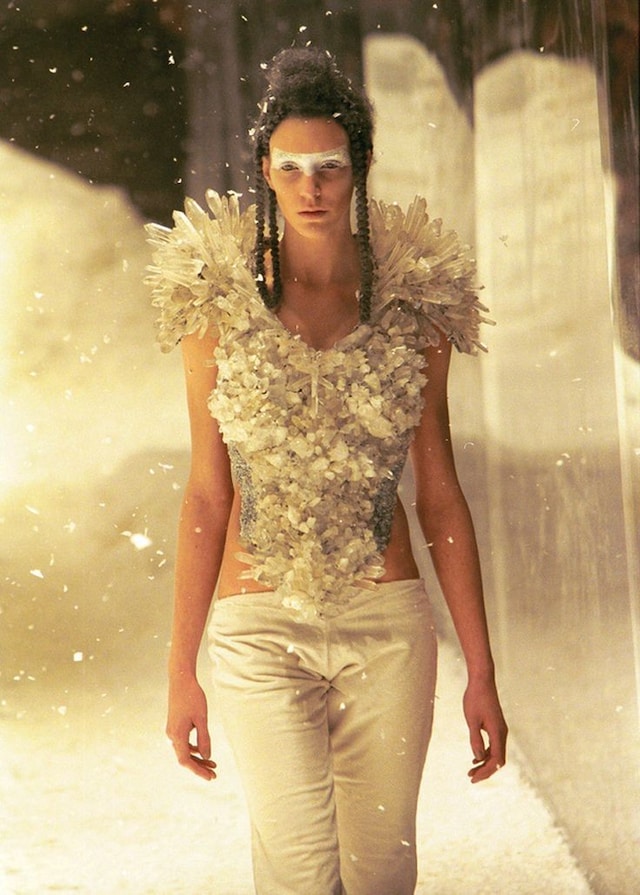 Alexander McQueen beauty looks, Dazed Digital 19