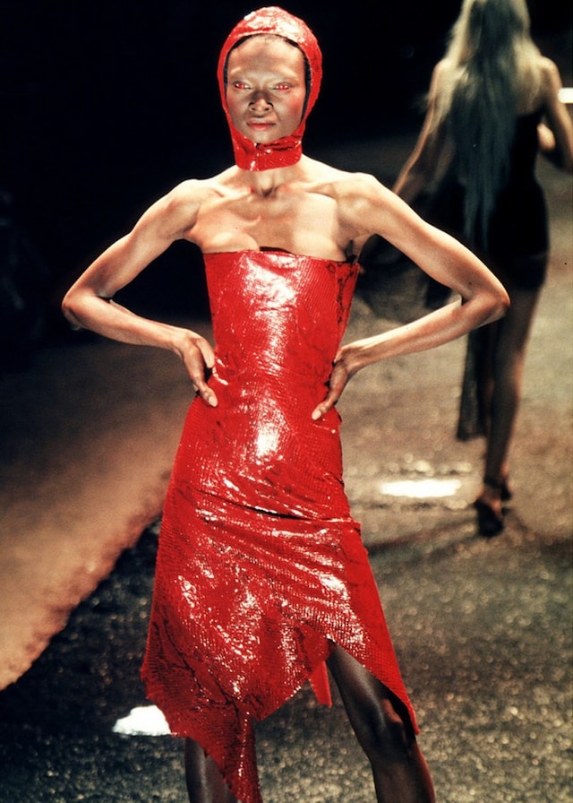Alexander McQueen beauty looks, Dazed Digital 4