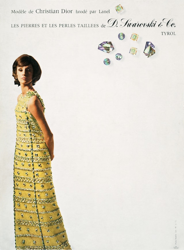 Christian Dior and Swarovski Advertisement Swarovs 10
