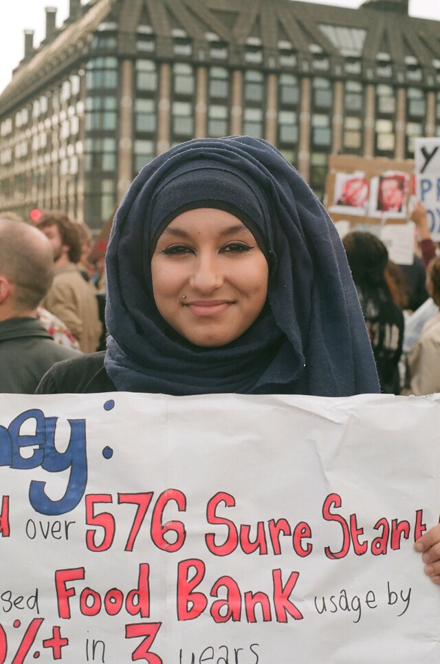 Anti-Tory protest 14