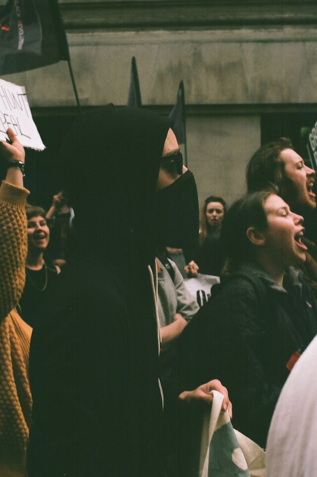 Anti-Tory protest 18