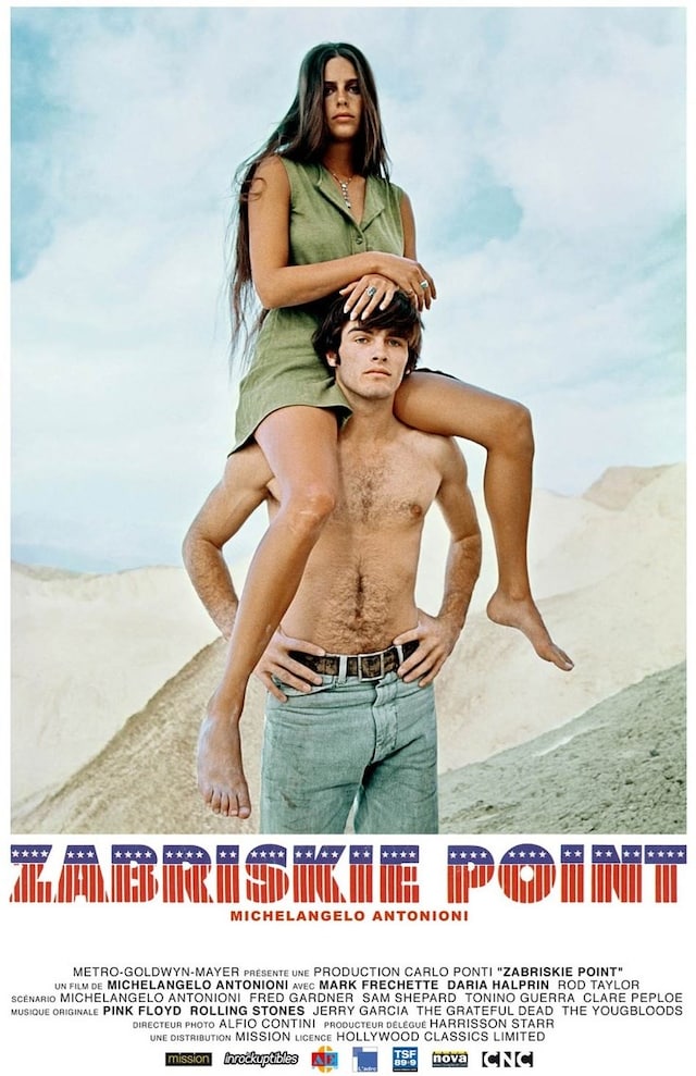 Zabriskie point 1970 Mark Frechette Daria Halprin 1