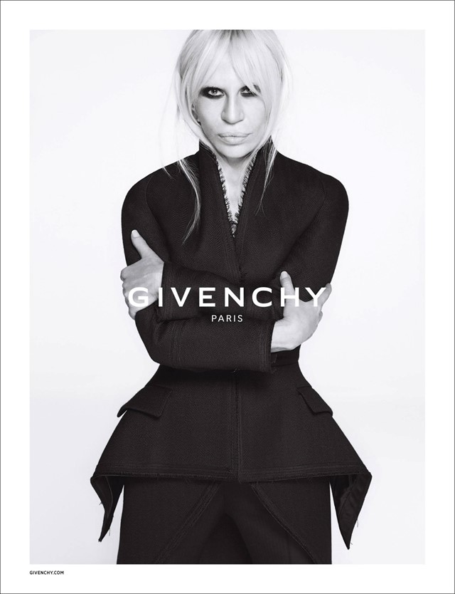 Donatella Versace Givenchy campaign AW15 Riccardo Tisci