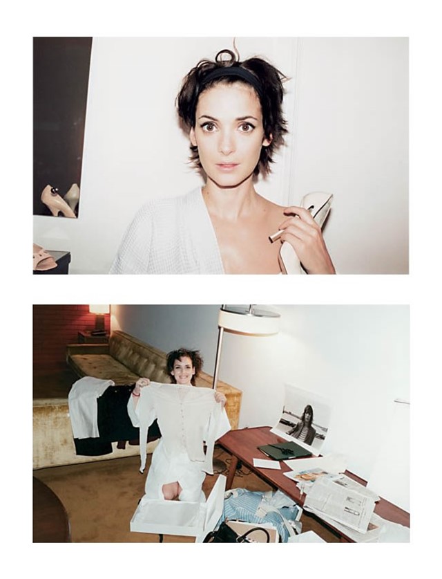 Winona Ryder With a GrownOut Pixie  Winona Ryders Natural Hair Color May  Surprise You  POPSUGAR Beauty Photo 5