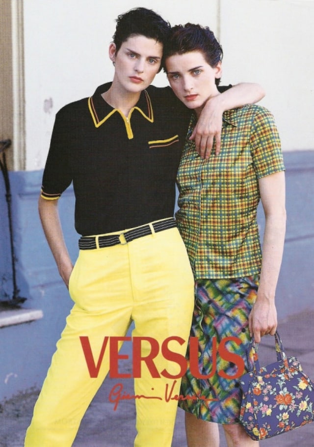 Stella Tennant for Versus Versace in 1996 9