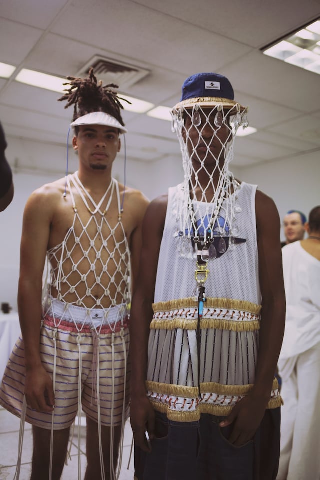 Backstage at Gypsy Sport SS16 1