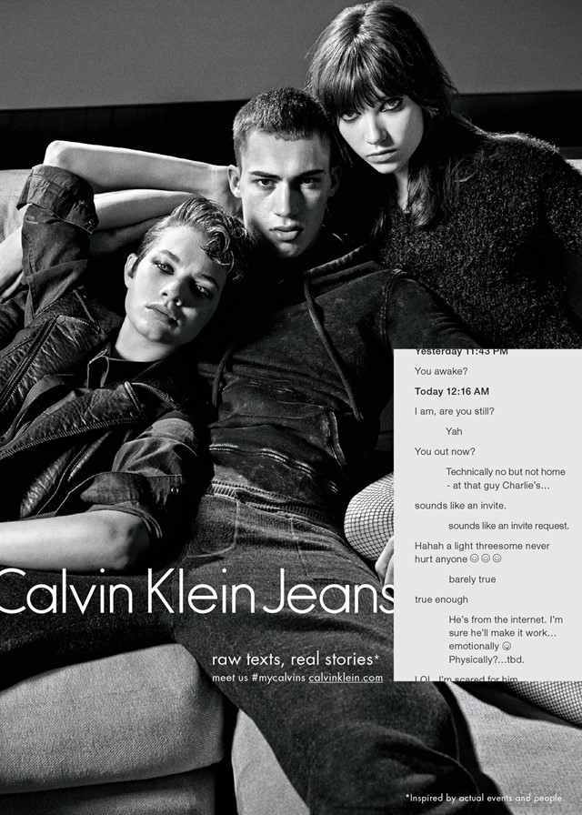 Calvin Klein Jeans Aw15 Campaign 