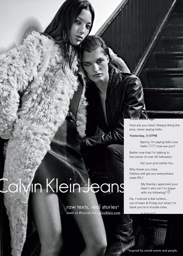 Calvin Klein Jeans AW15 campaign sexting 14