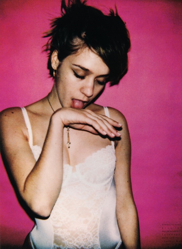 Chloe Sevigny by Terry Richardson for Out