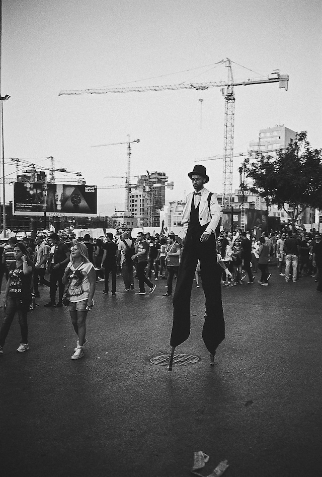 Ayla Hibri’s You Stink protests 15