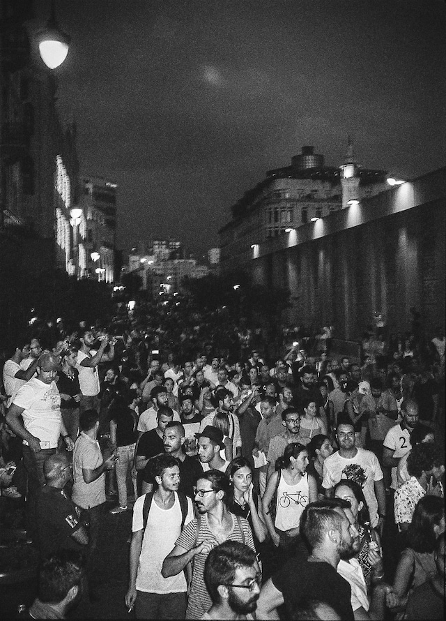 Ayla Hibri’s You Stink protests 25