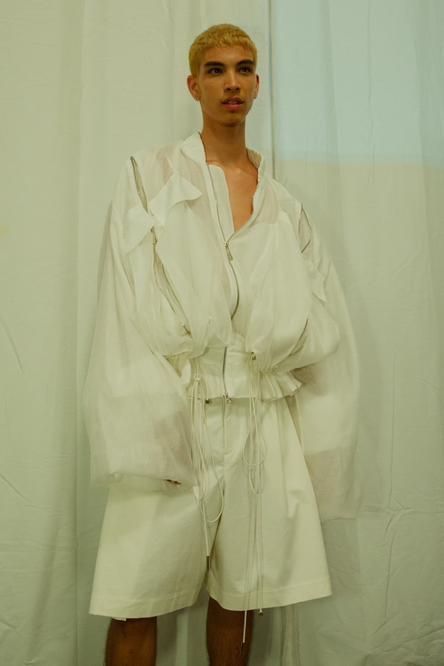 VFiles Made Fen Chen Wang SS16 white sportswear 0
