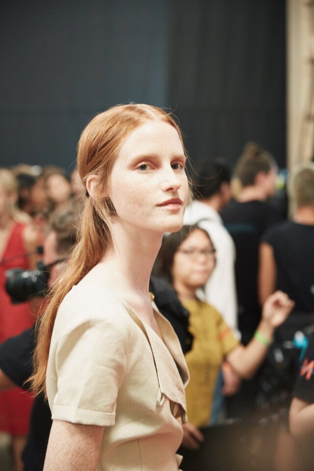 Altuzarra SS16 backstage nyfw 10