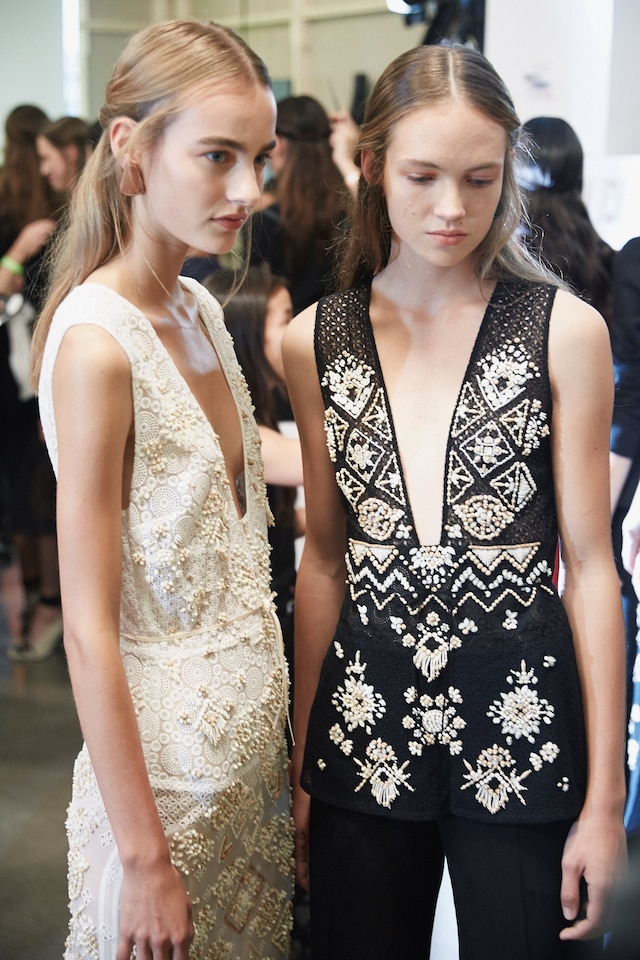 Altuzarra SS16 backstage nyfw 4