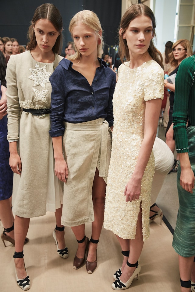 Altuzarra SS16 backstage nyfw 6