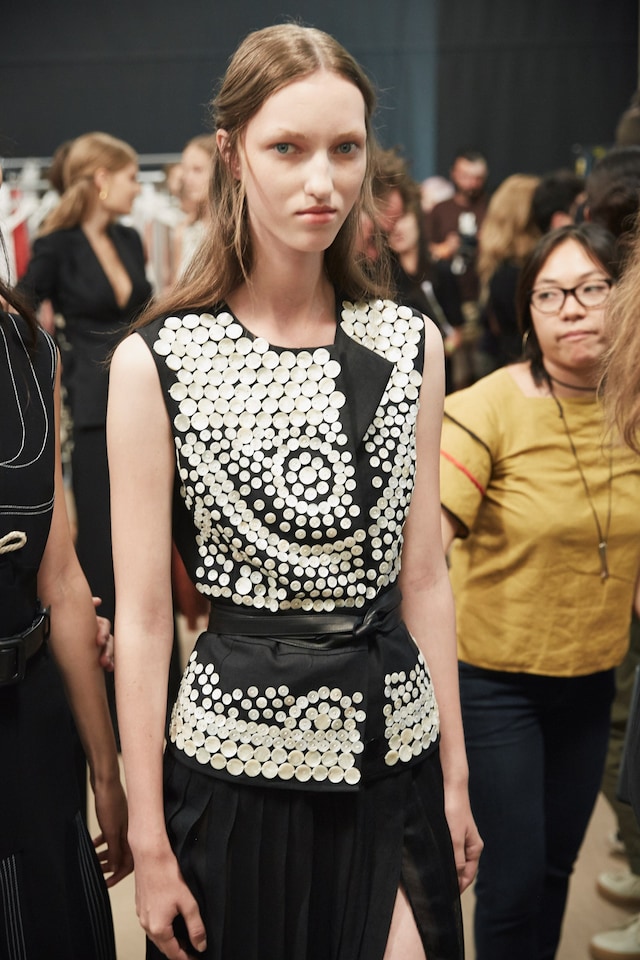Altuzarra SS16 backstage nyfw 11