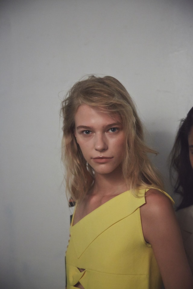 Backstage at Opening Ceremony SS16 11