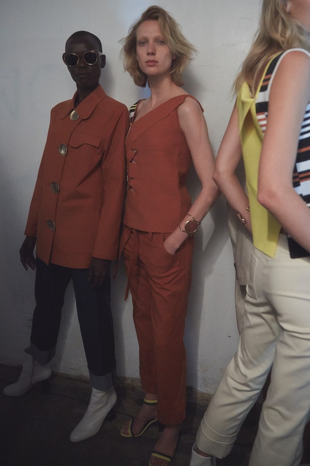 Backstage at Opening Ceremony SS16 12