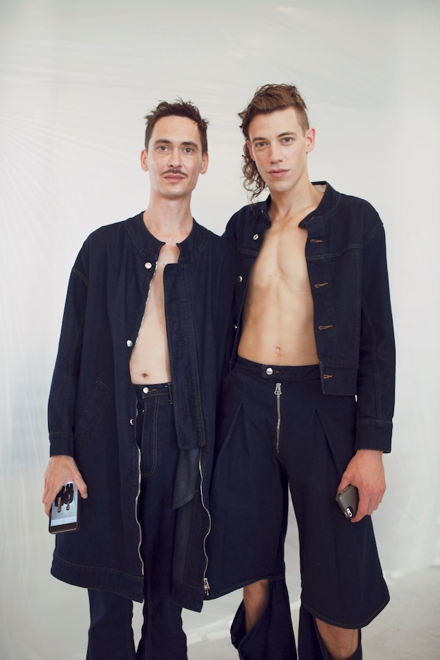 Eckhaus Latta SS16 backstage 1