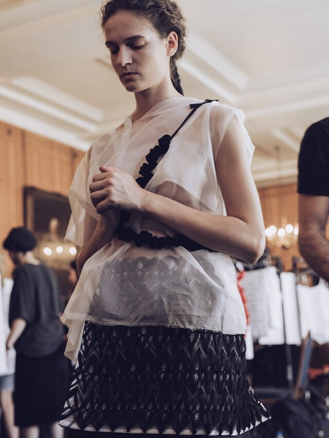 Phoebe English SS16 Backstage 2
