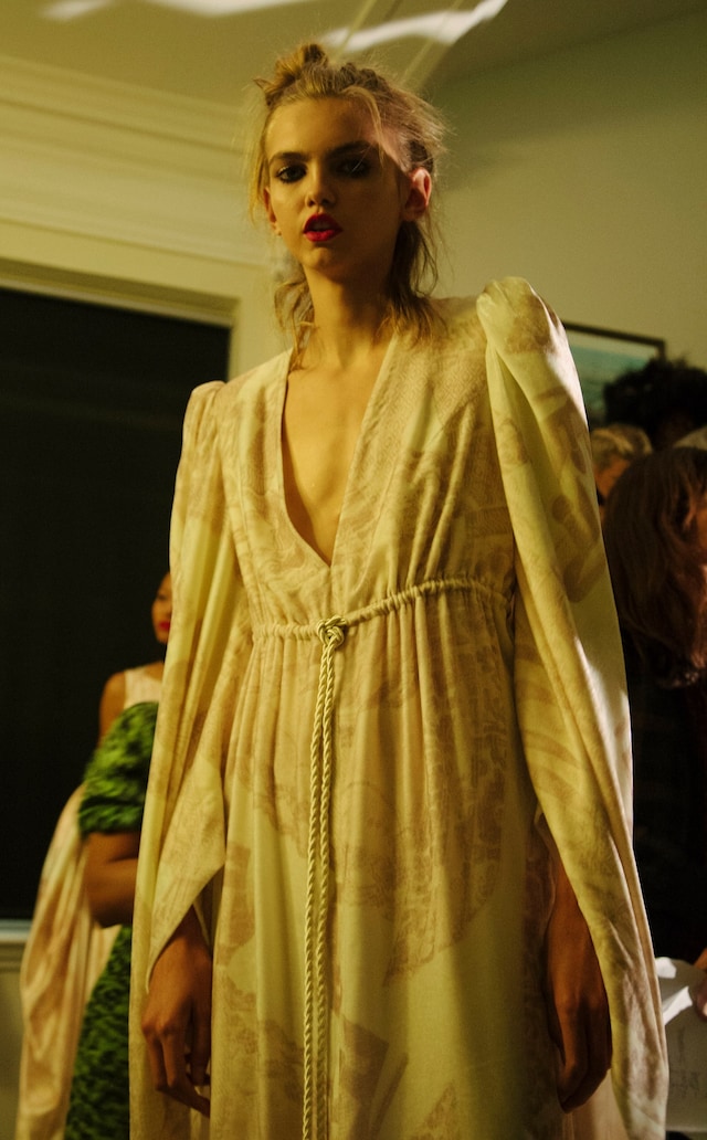 Giles Deacon SS16 Backstage 0