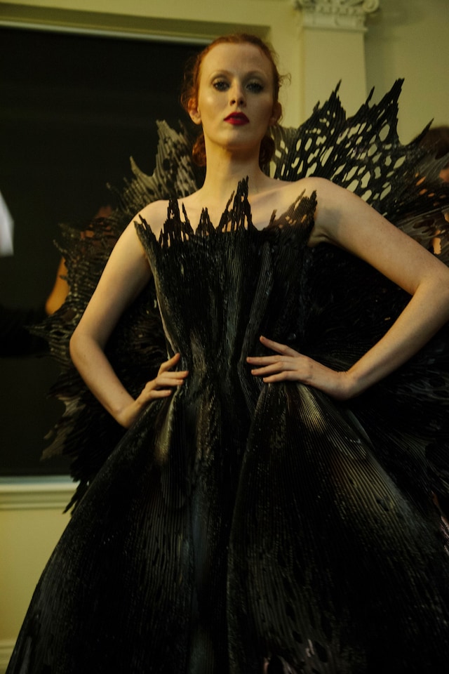 Giles Deacon SS16 Backstage 2