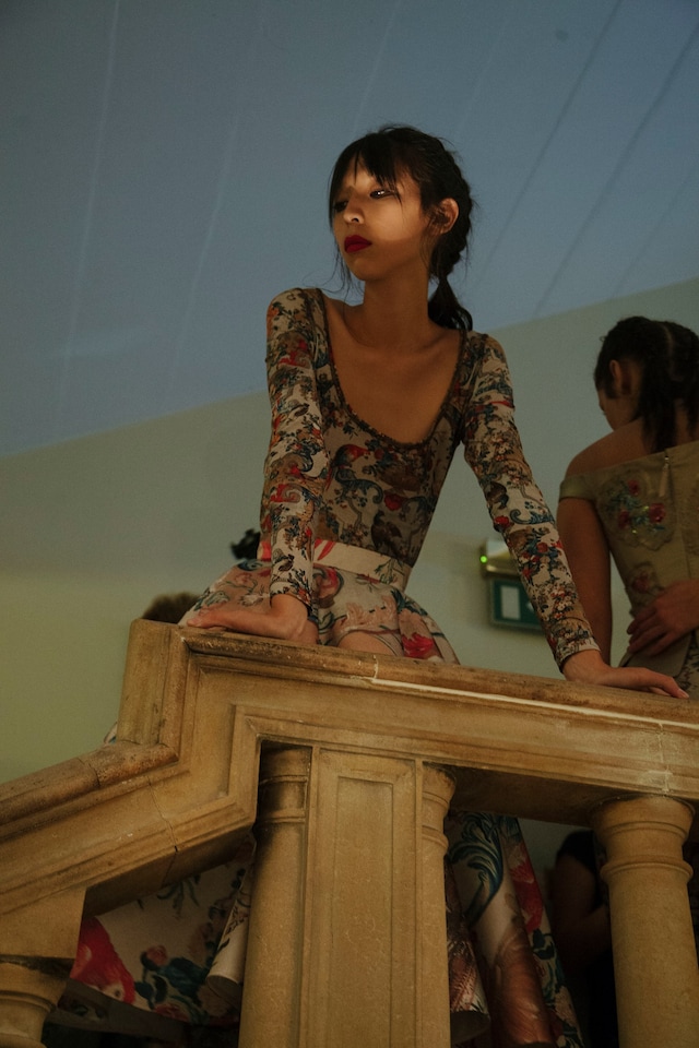 Giles Deacon SS16 Backstage 3