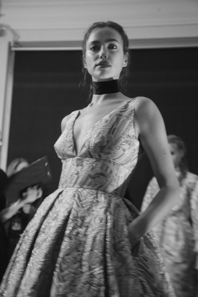 Giles Deacon SS16 Backstage 14
