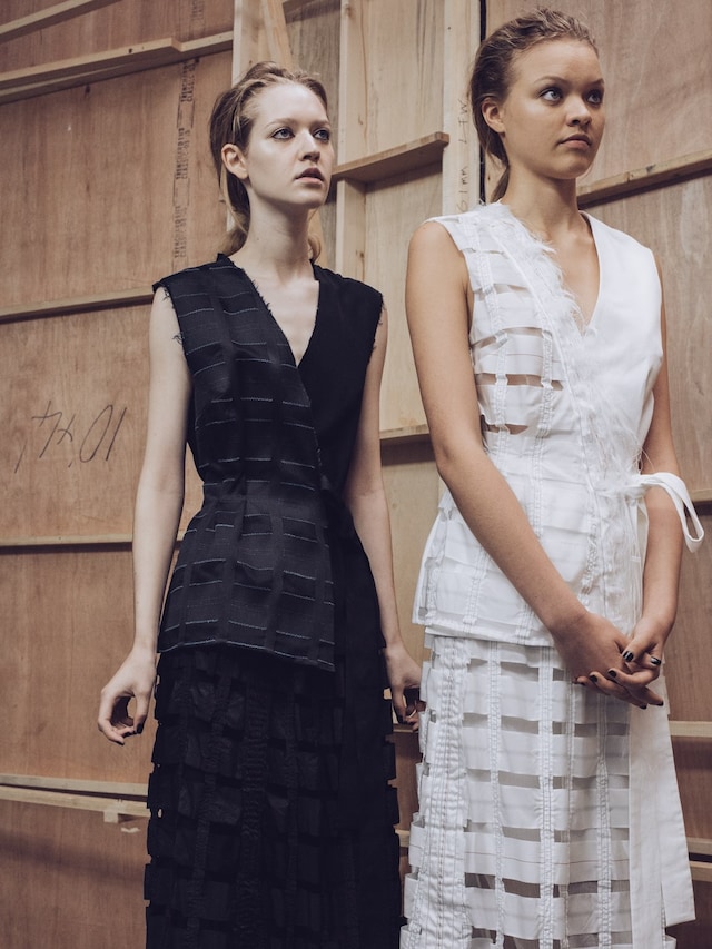Christopher Raeburn backstage 11