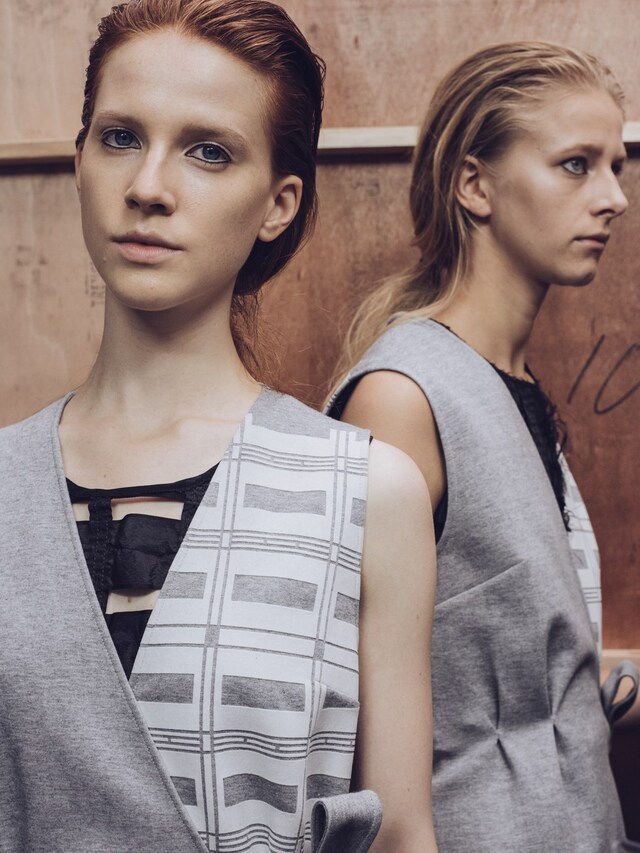 Christopher Raeburn backstage 9