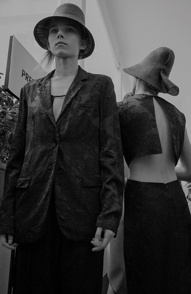 Backstage at Jil Sander SS16 10