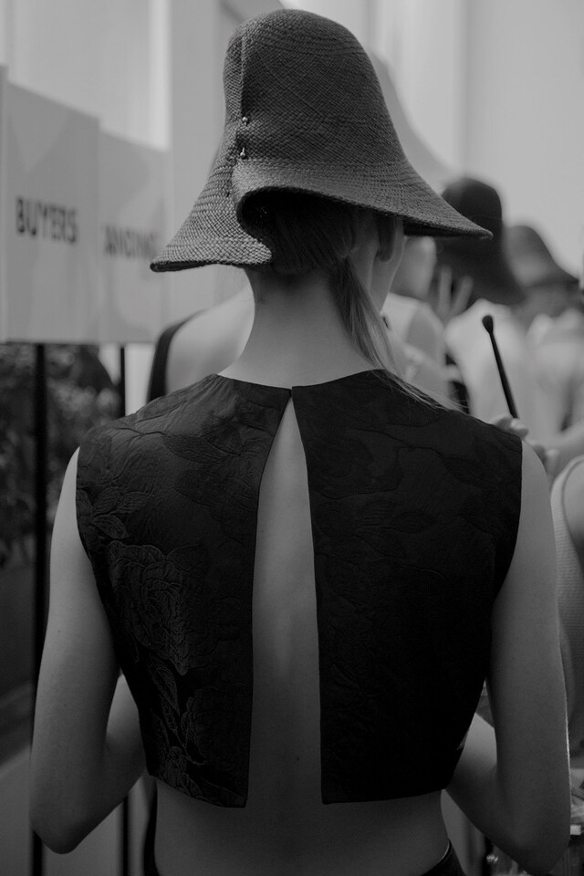 Backstage at Jil Sander SS16 16