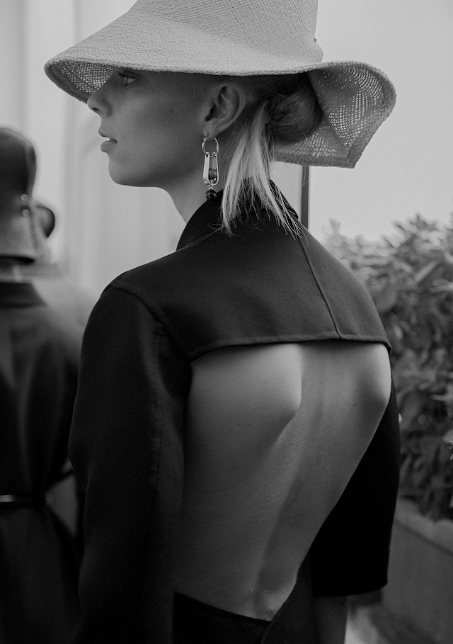 Backstage at Jil Sander SS16 12