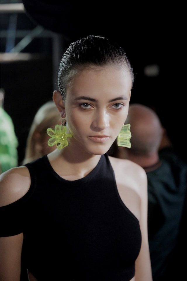 Backstage at Dsquared2 SS16 2