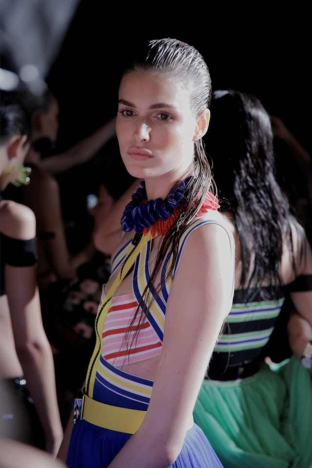 Backstage at Dsquared2 SS16 7