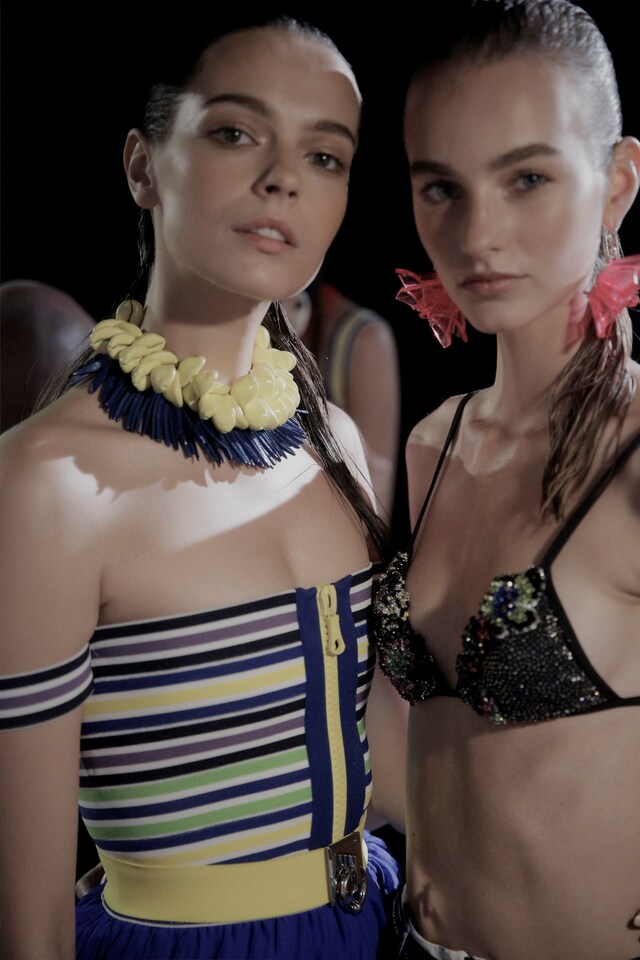 Backstage at Dsquared2 SS16 8