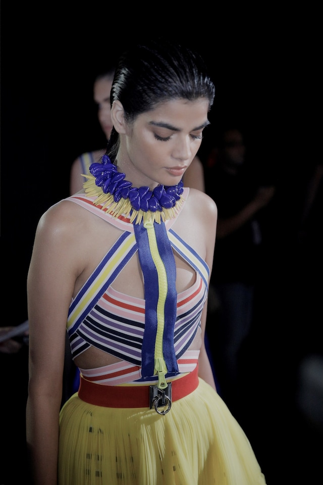 Backstage at Dsquared2 SS16 4