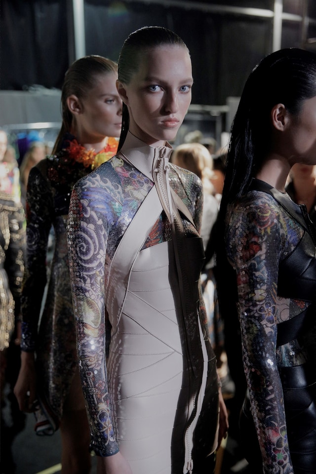 Backstage at Dsquared2 SS16 12