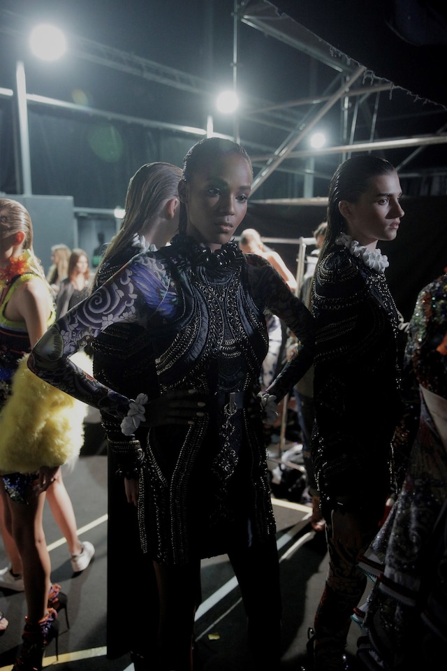 Backstage at Dsquared2 SS16 18