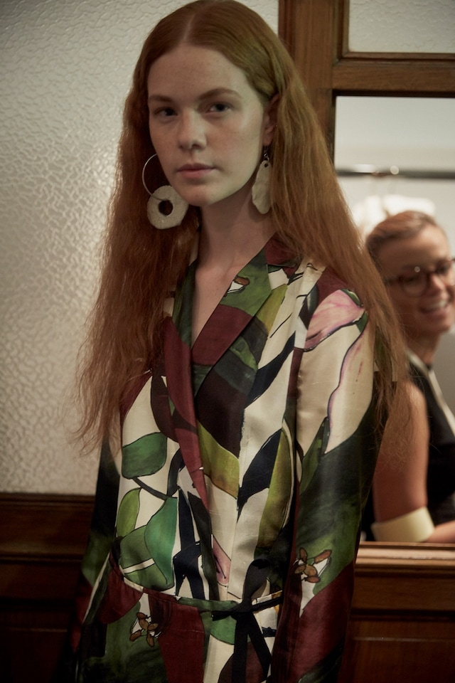 Erika Cavallini SS16 backstage 2