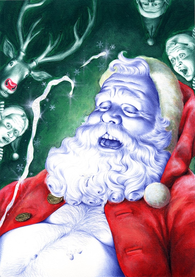 (e) Cary Kwok - Here Cums Santa 0