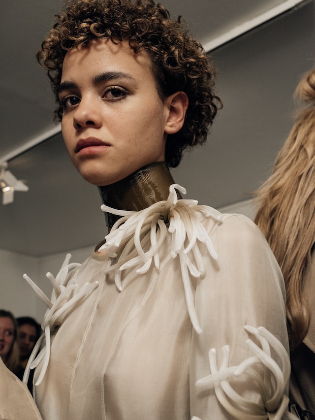 Backstage at Anne Sofie Madsen SS16 12
